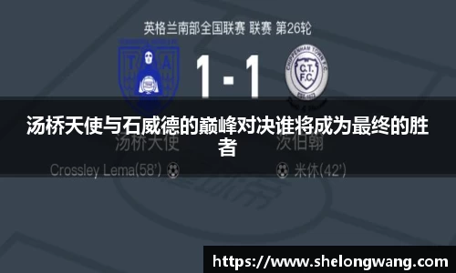 汤桥天使与石威德的巅峰对决谁将成为最终的胜者