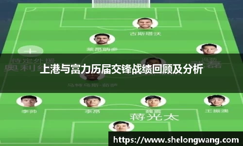 上港与富力历届交锋战绩回顾及分析